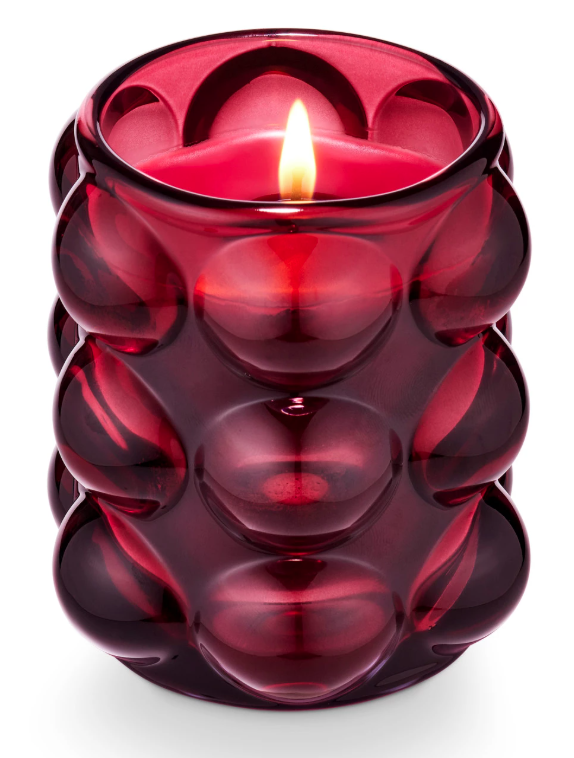 Pomme Rouge Glacé Glass Candle