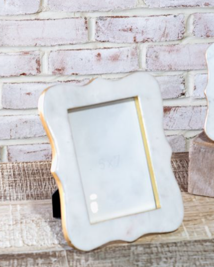 Camden French Curve Marble Frame, 2 sizes