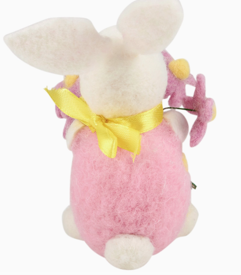Bunny with Bouquet Critter