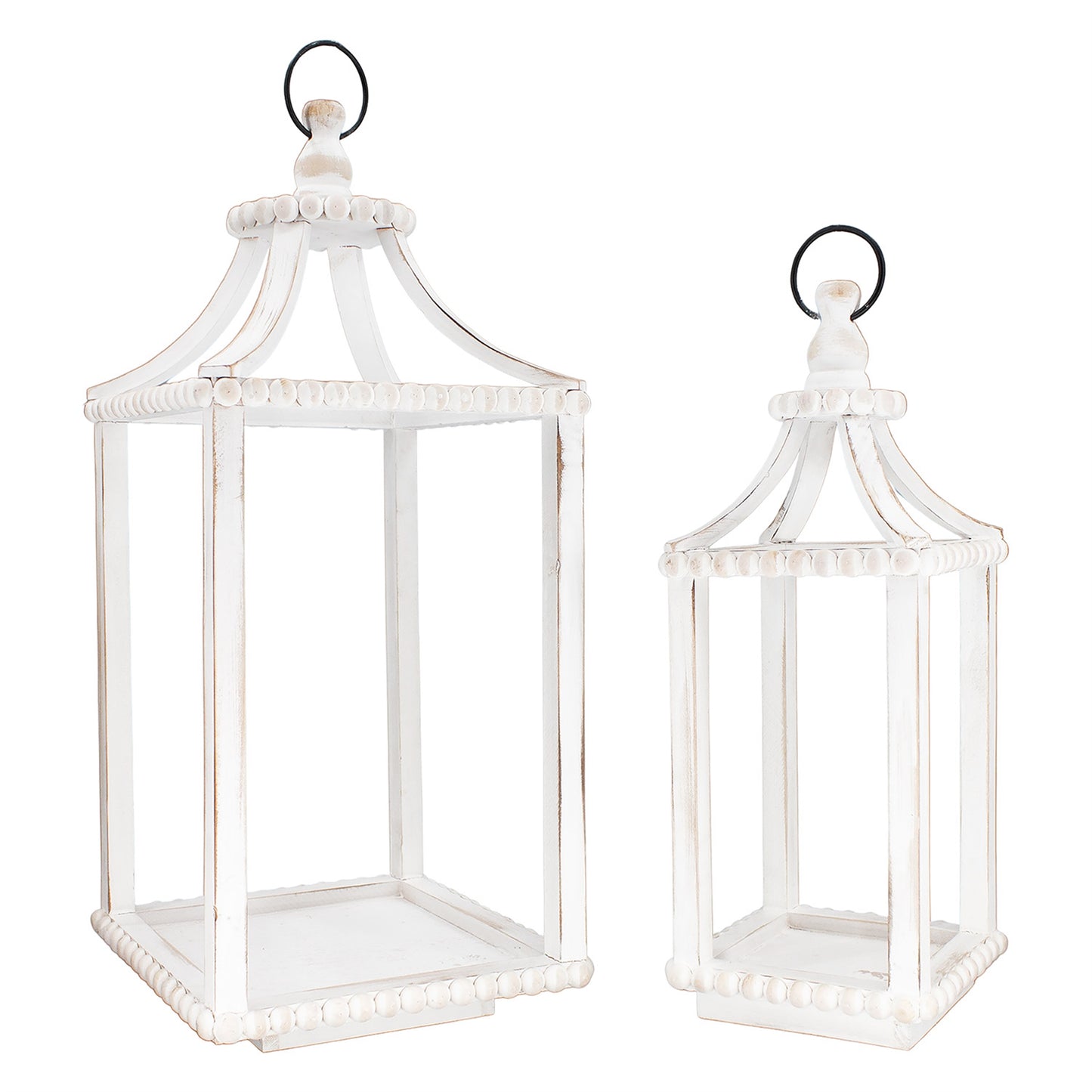 Hailey Lanterns with Bead Edges, 2 styles