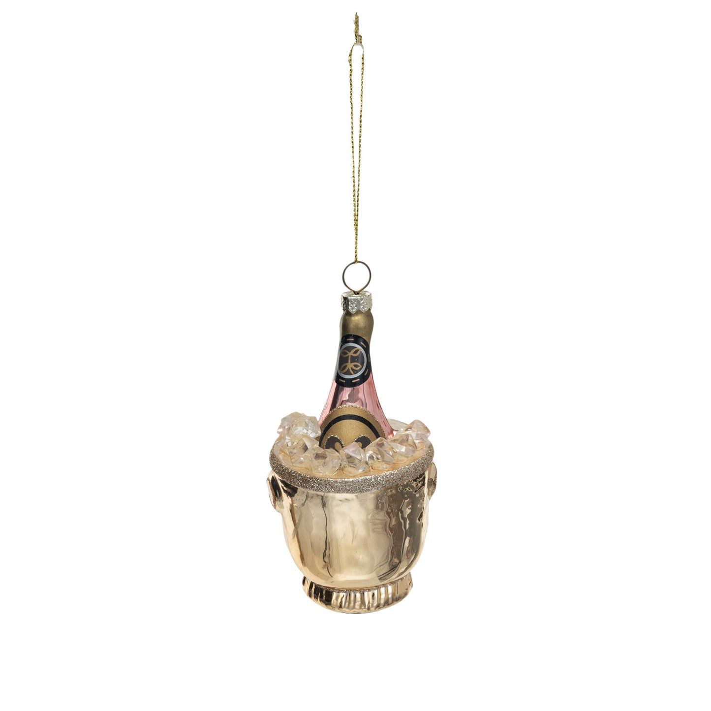 Champagne Bottle Ornament