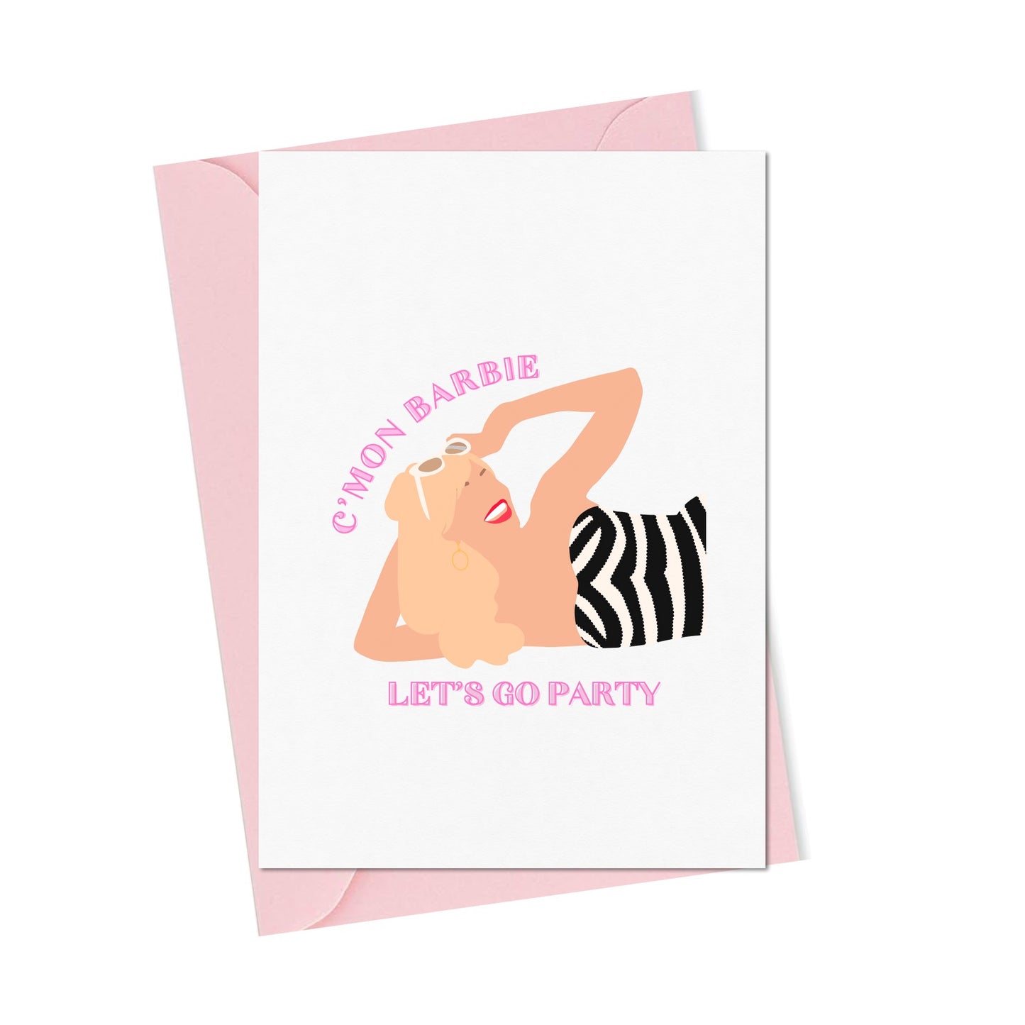 Barbie Birthday Card
