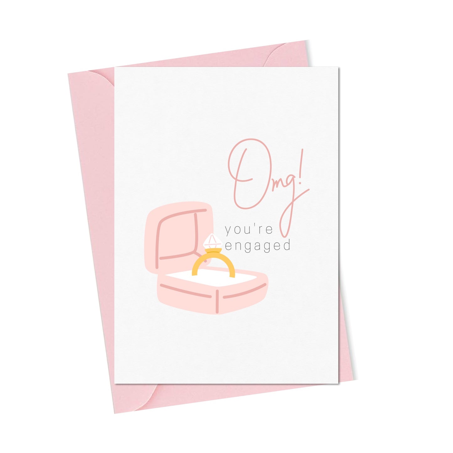 OMG You're Engaged Card