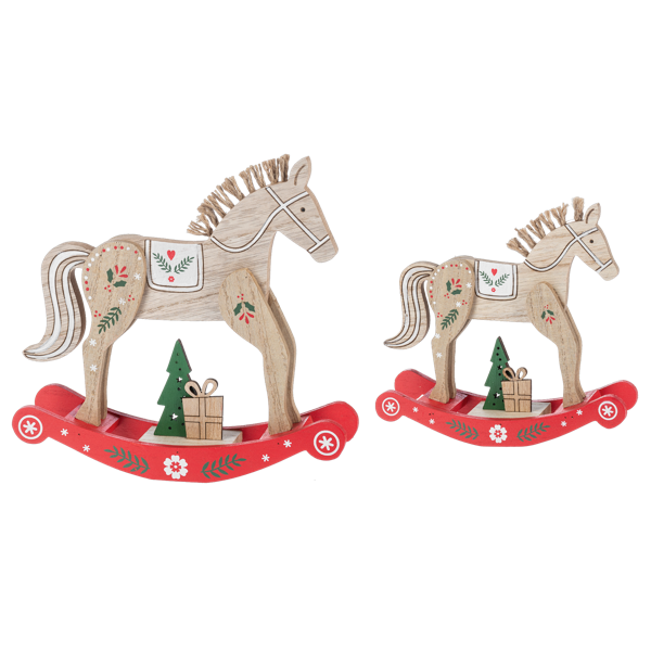 Holiday Rocking Horse, 2 sizes