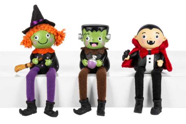 Halloween Friends Sitters, 3 styles