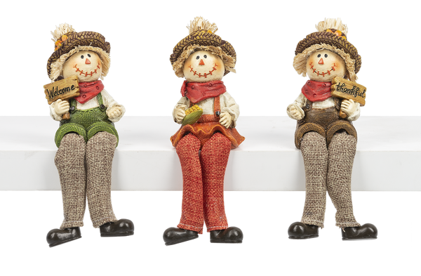 Scarecrow Dangling legs, 3 styles
