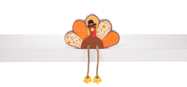 Turkey Time Shelf Sitter