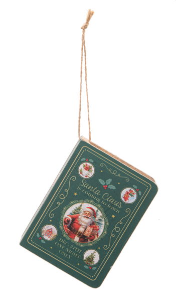 Holiday Story Book Ornaments, 6 styles