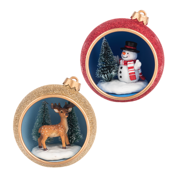 Panoramic Ornament Figurines, 2 styles