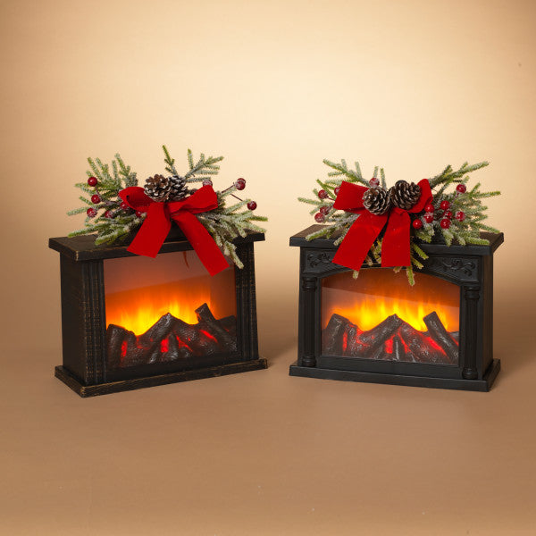 Lighted Fireplace Glow, 2 styles