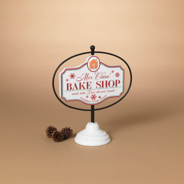 Metal Bake Shop Sign