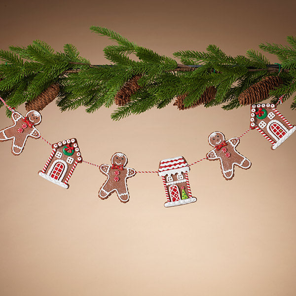 Holiday Clay Dough Figurine Garland, Colors