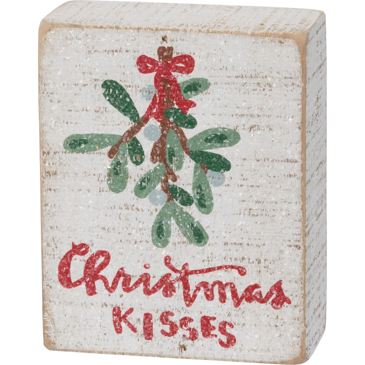 Christmas Kisses Box Sign