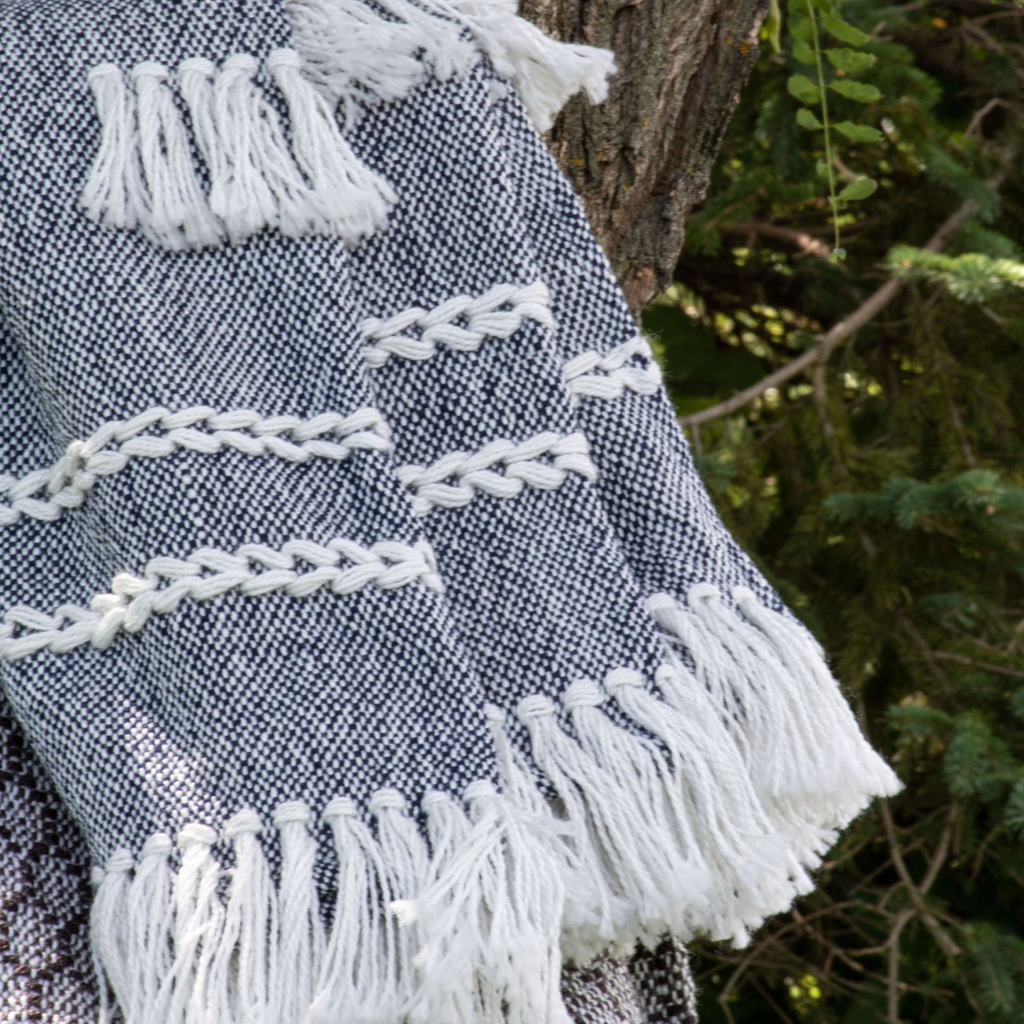 Harriet Hand Woven Outdoor Safe Throw