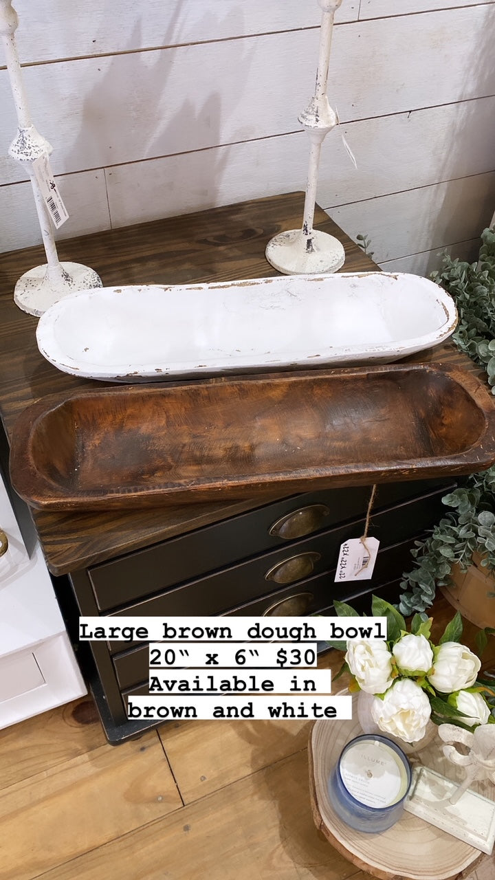 Bradleigh Large Wood Dough Bowl