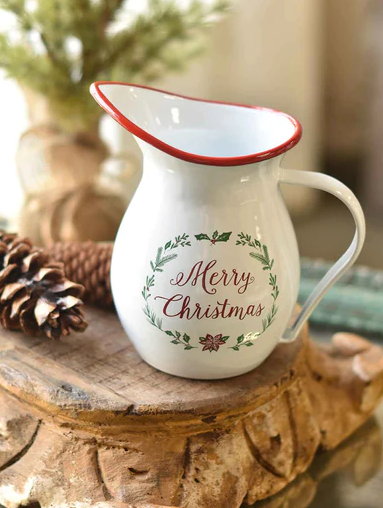 Merry Christmas Pitcher