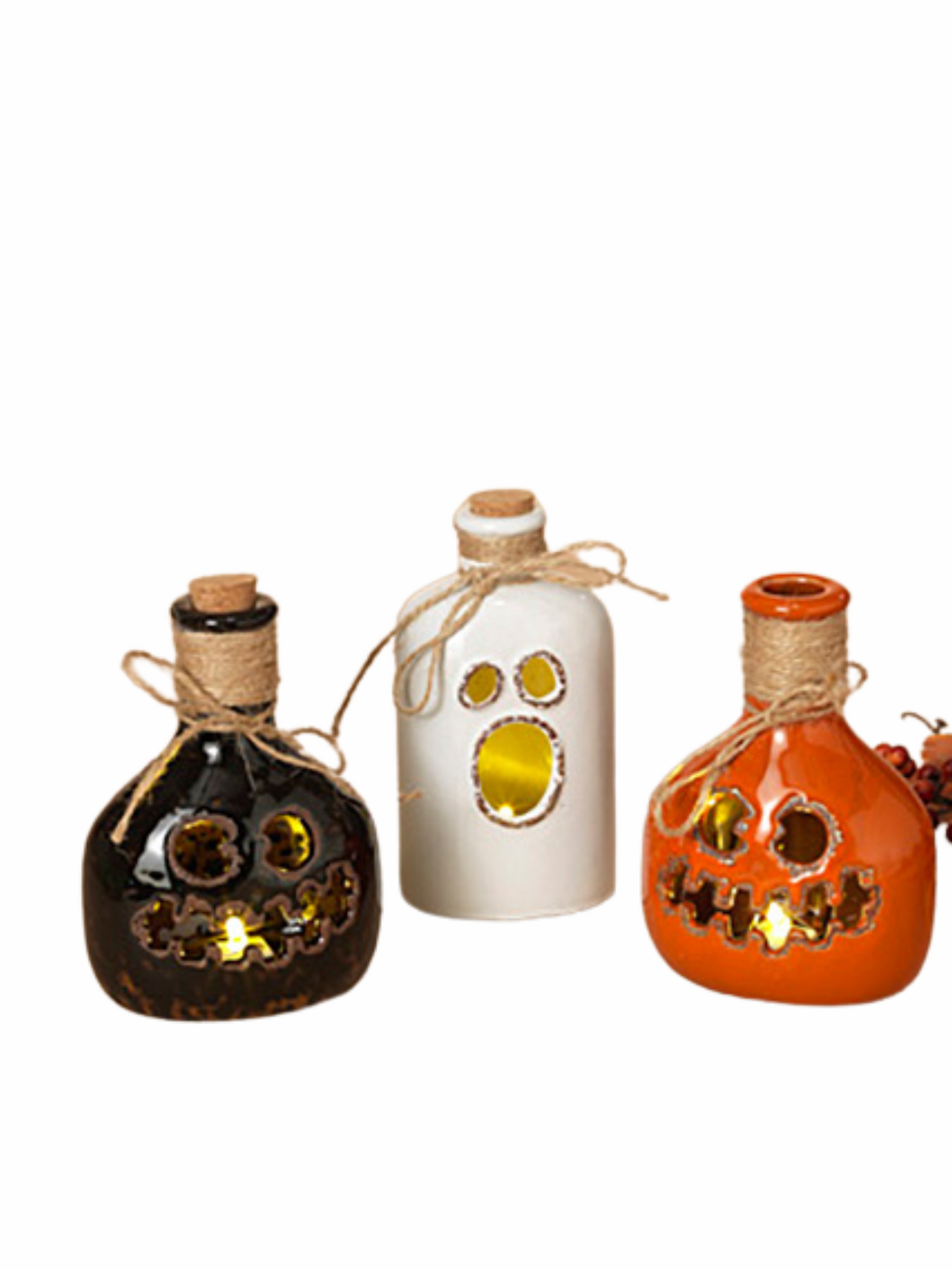 Ceramic Halloween Light up, 3 styles