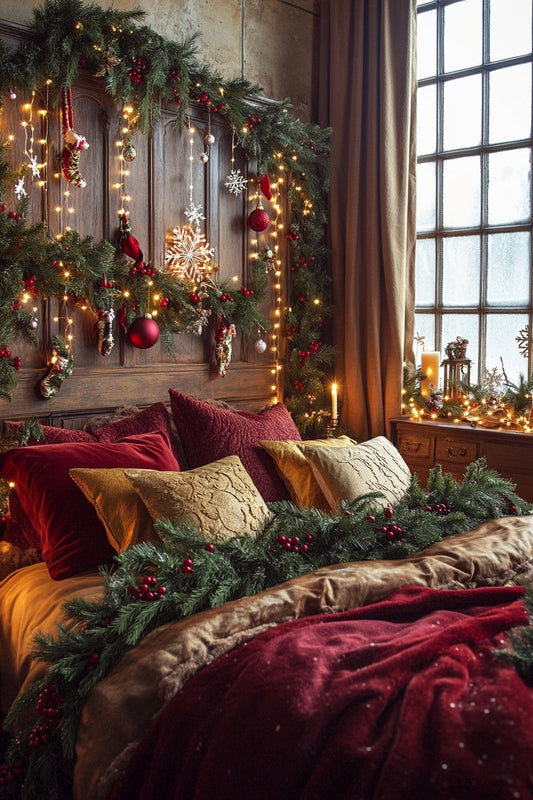 Cozy & Festive: How to Decorate Your Bedroom for Christmas