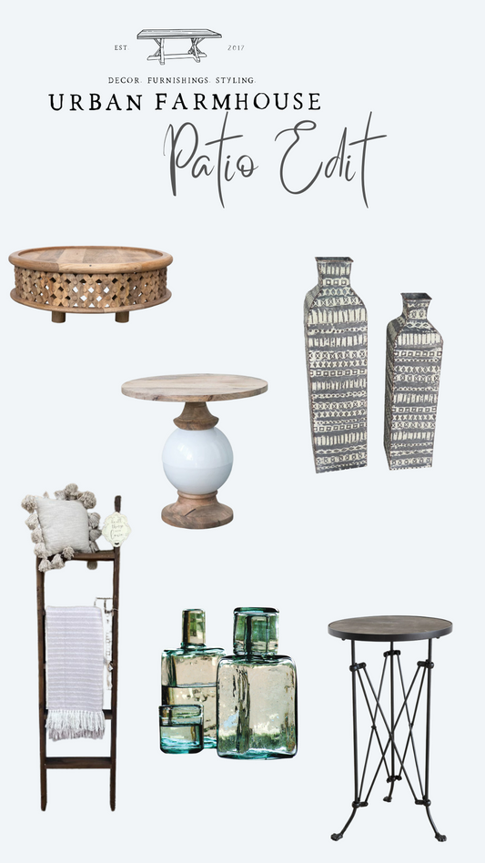 Urban Farmhouse: Patio Edit