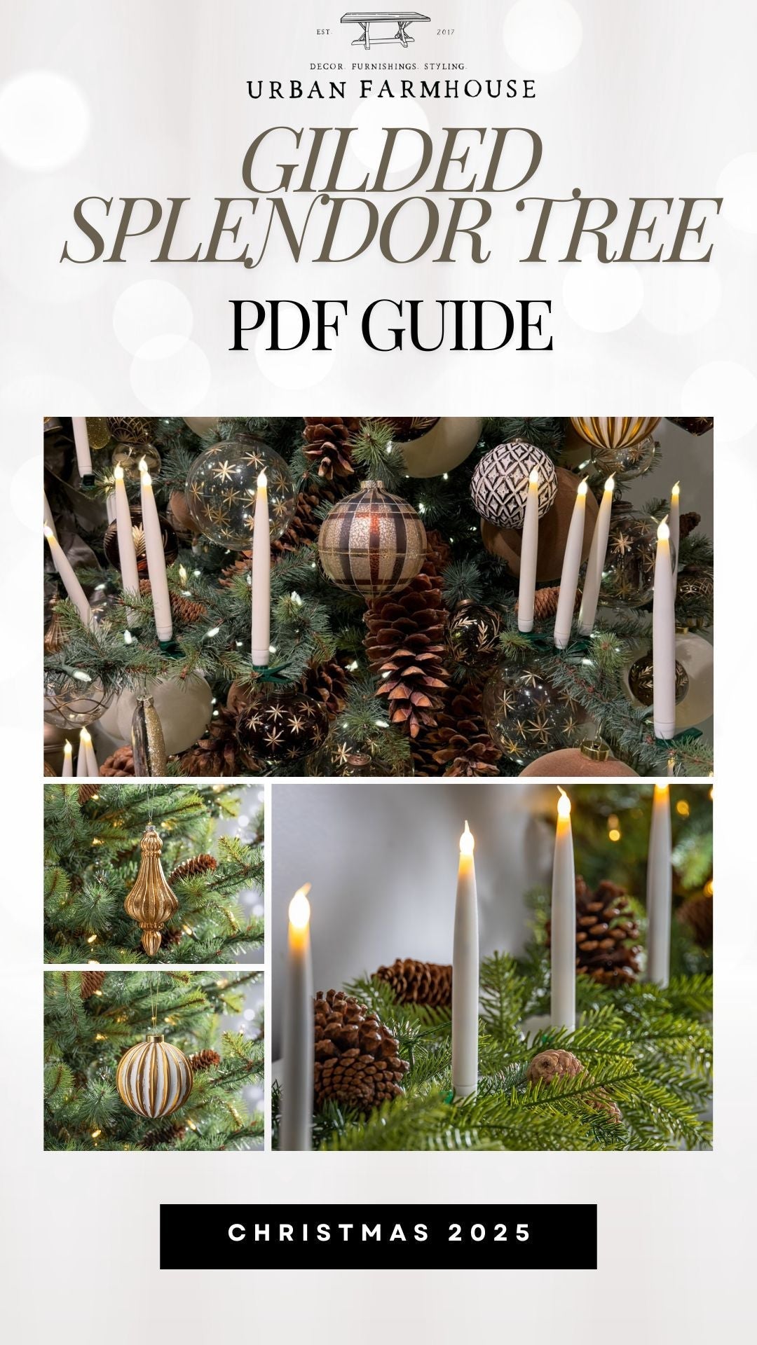 Introducing our 2025 Gilded Spelndor Tree Guide
