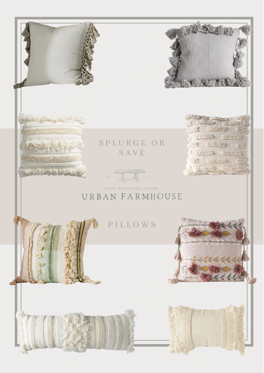 Splurge or Save: Pillows