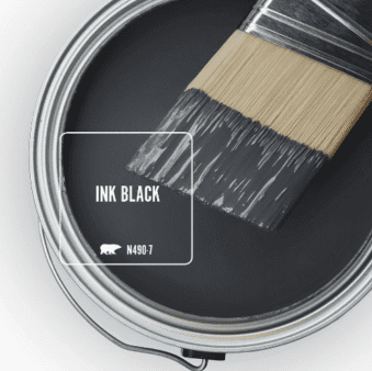 Falling for BEHR®’s Ink Black: The Color I Always Come Back To