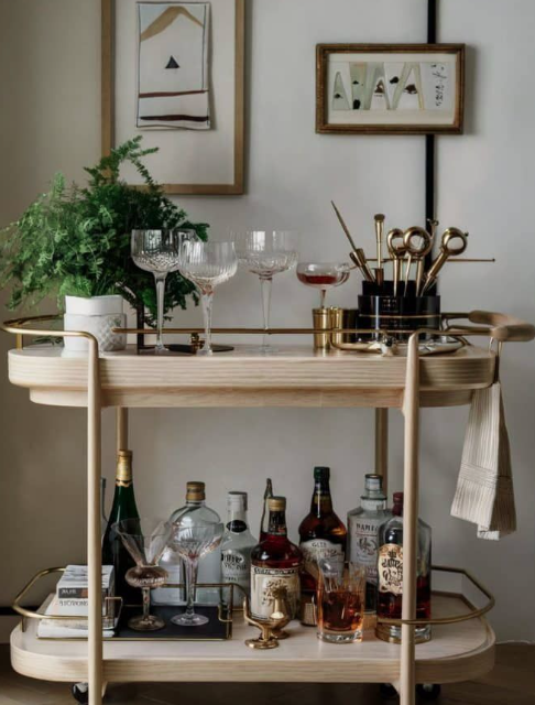 Are Bar Carts In or Out? Let’s Settle the Debate
