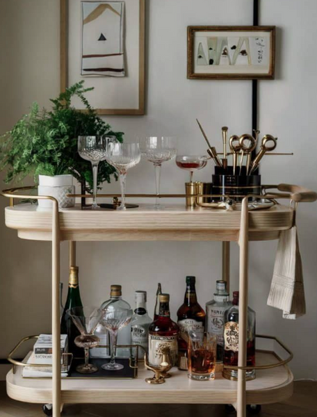 Are Bar Carts In or Out? Let’s Settle the Debate