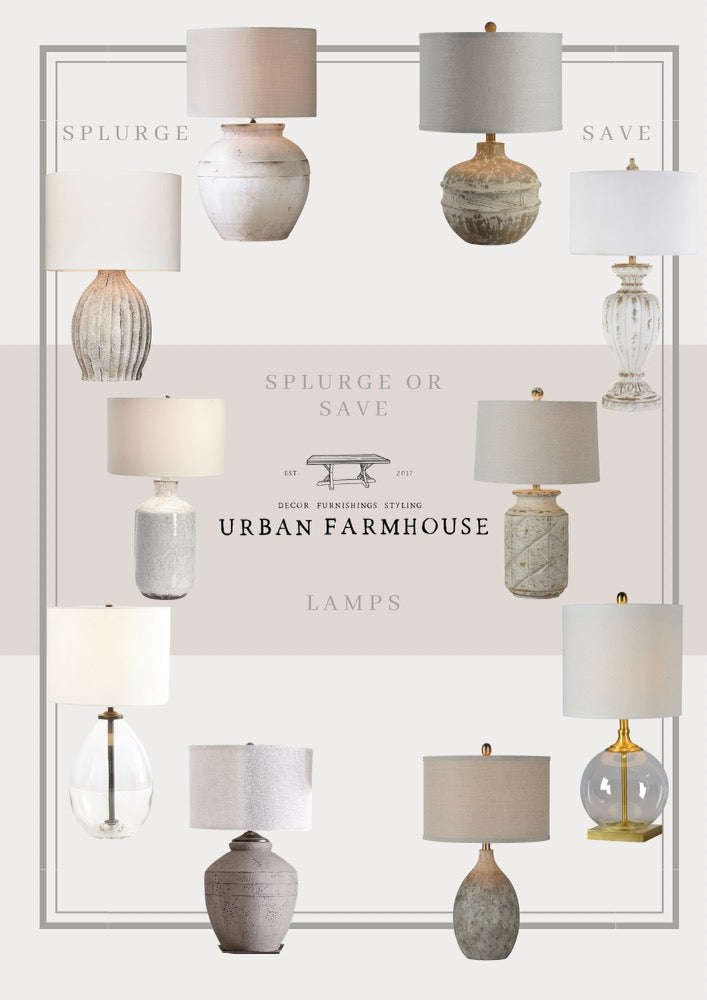 Splurge or Save: Lamps