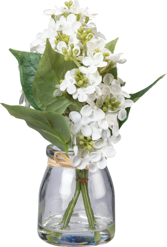 White Lilac Vase