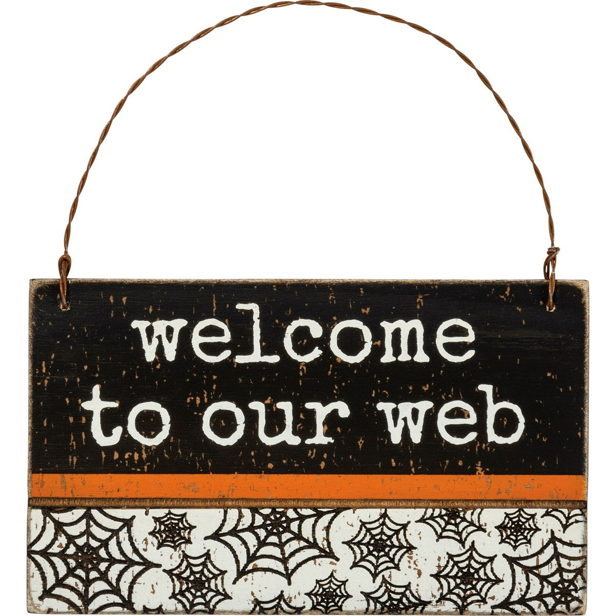 Welcome To Our Web Ornament