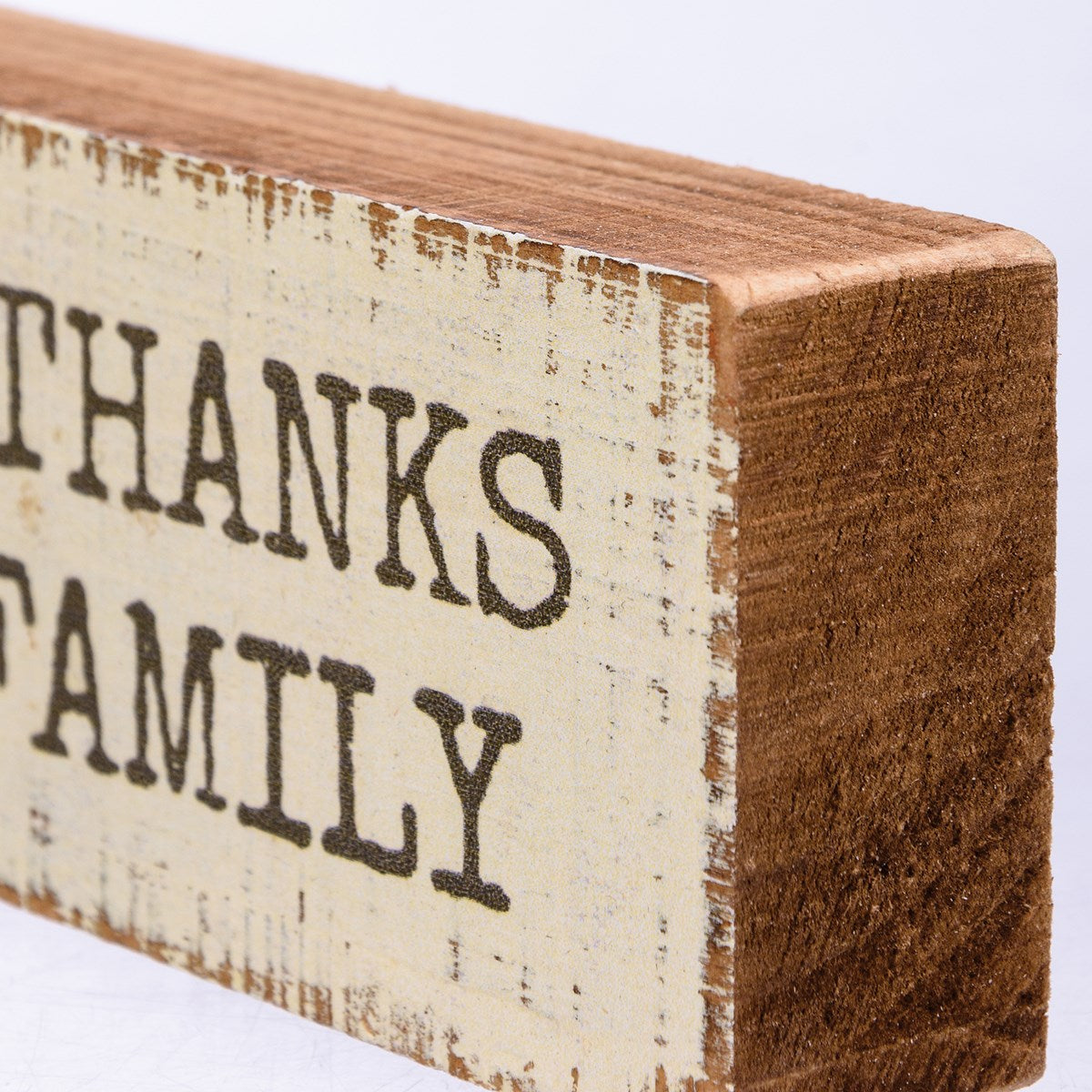 Give Thanks For Family Mini Box Sign