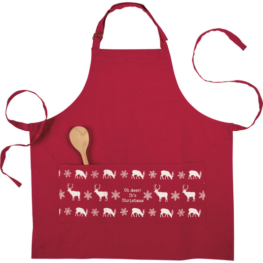 Oh Deer! It's Christmas Apron