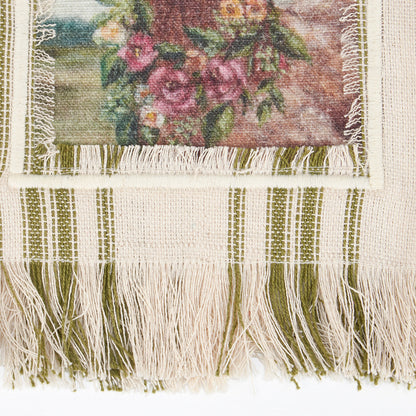 Floral Chicken Kitchen Towel