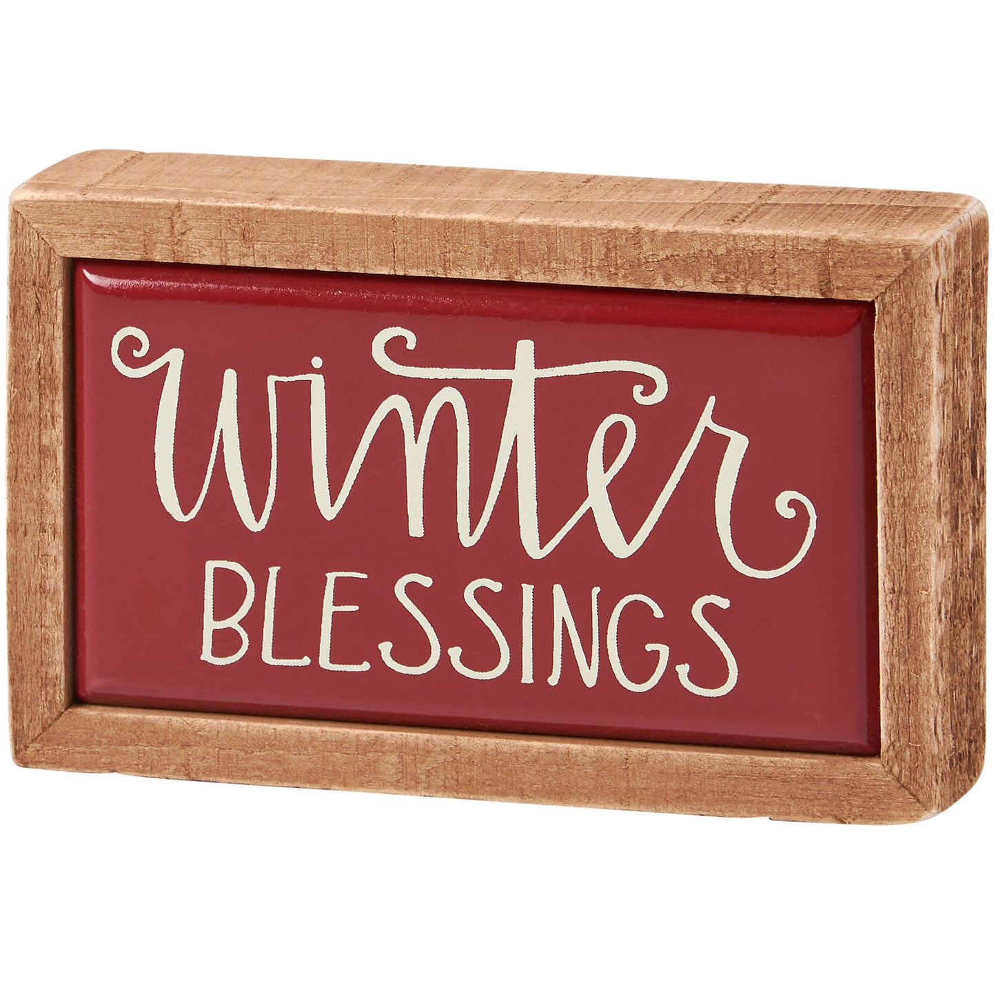 Winter Blessings Box Sign Mini