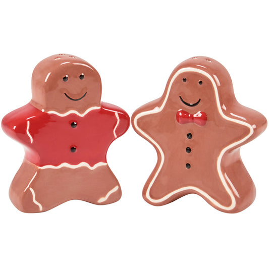 Gingerbread Salt And Pepper Shakers