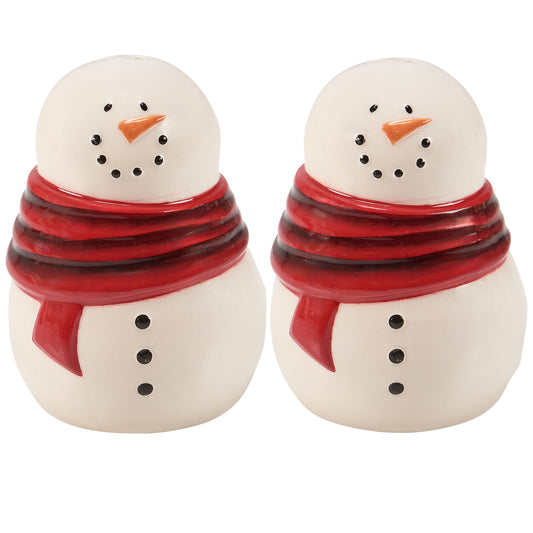 Snowmen Salt And Pepper Shakers