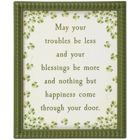 Troubles And Blessings Framed Wall Art