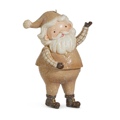 Whimsical Santa Ornament