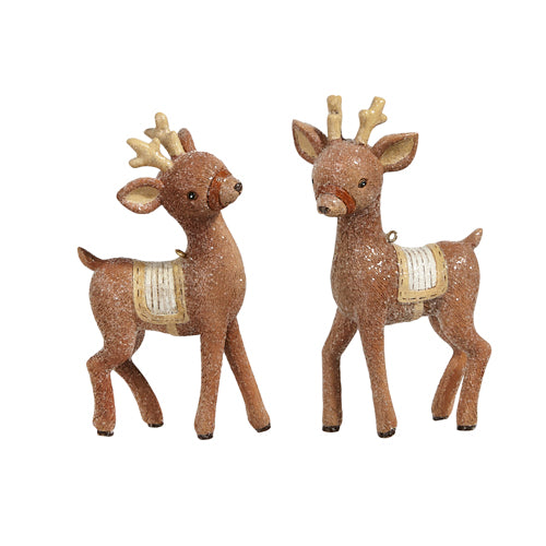 Whimsical Deer Ornament, 2 styles