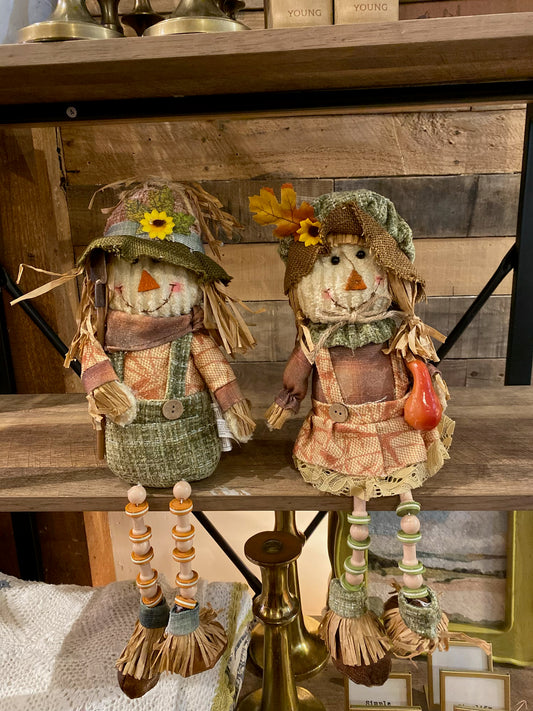 Plush Harvest Scarecrow, 2 styles