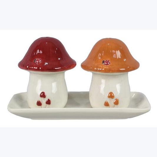 Mushroom Salt and Pepper Shaker Set