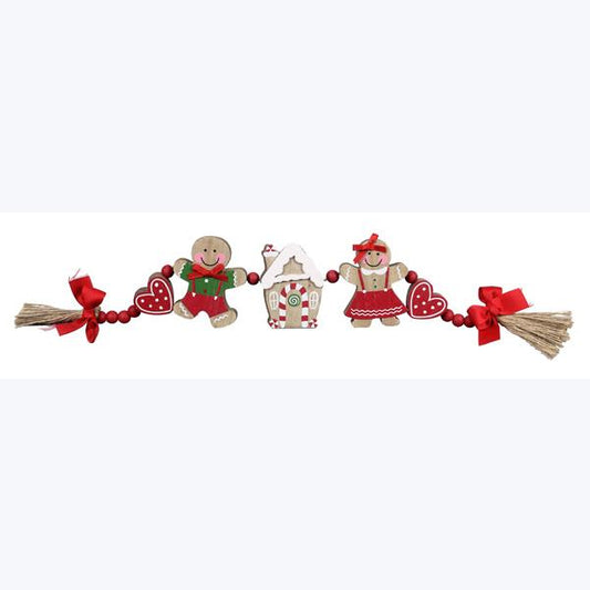 Wood Cocoa and Cookies Garland