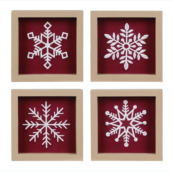 Snowflake Wall/Tabletop, 4 styles