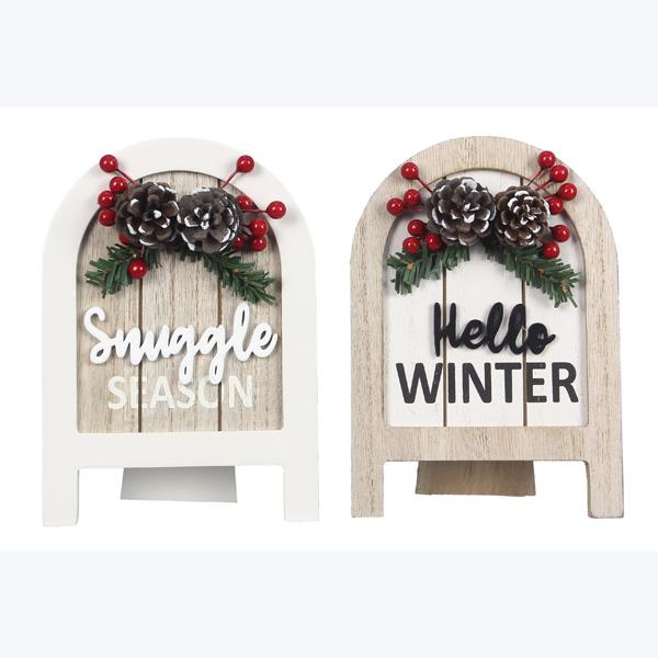 Snuggle Season and Hello Winter Sign