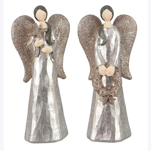 Angel with Cross or Wreath, 2 styles