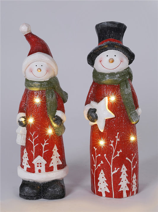 Glow Light Up Snowman, 2 styles