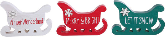 Sleigh Block, 3 styles