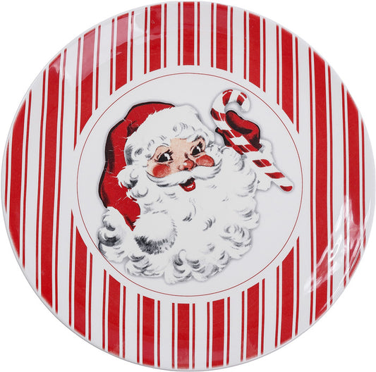 Large Ceramic Santa Platter