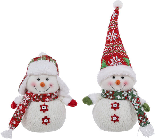 Plush Snowman, 2 styles